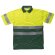 Polo fluor amarillo av verde oscuro