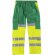 Pantalon con botón y cremallera fluor verde/amarillo a.v.