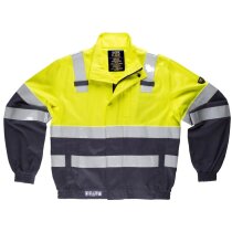 Chaqueta Wanluan ignífuga con reflectantes