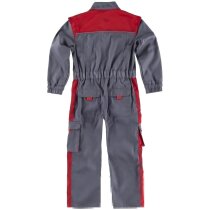 Buzo lo pequeño gris rojo