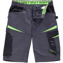 Bermuda future gris oscuro negro verde lima personalizada