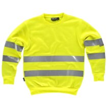 Sudadera AV cuello redondo con cintas reflectantes