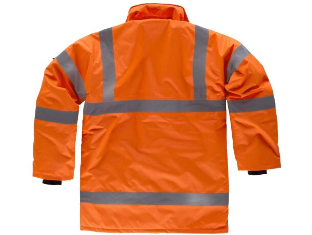 Parka fluor naranja a.v.