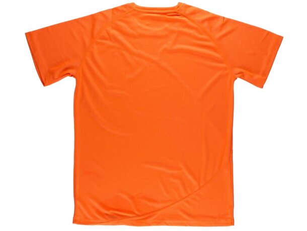 Camiseta básicos naranja a.v.