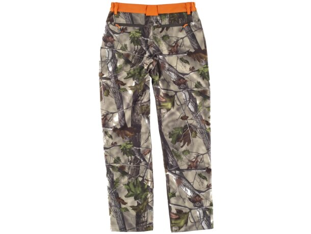 Pantalon sport camuflaje bosque verde naranja a.v.