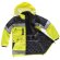 Parka fluor negro amarillo a.v.