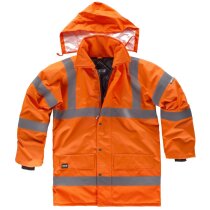 Parka fluor naranja a.v. personalizada