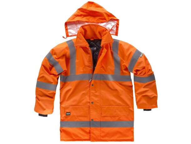 Parka fluor naranja a.v.