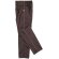 Pantalón sanitario unisex con elástico y vivos a contraste