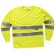 Camiseta manga larga, alta visibilidad, cintas reflectantes amarillo a.v.