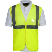 Chaleco de alta visibilidad de poliester personalizado Chaleco de alta visibilidad de poliester personalizado