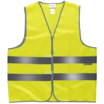 Chaleco fluor amarillo a.v.