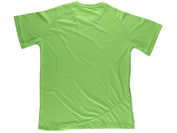 Camiseta básicos verde flúor