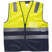 Chaleco combinado de alta visibilidad personalizada Chaleco combinado de alta visibilidad personalizada