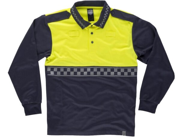 Polo fluor marino amarillo a.v.