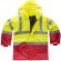 Parka fluor rojo amarillo a.v.