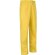 pantalon de algodon liso recto personalizado amarillo