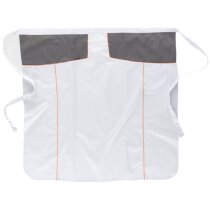 delantal bicolor antimanchas con bolsillos negro personalizado delantal bicolor antimanchas con bolsillos negro personalizado