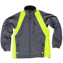 Chaqueta cortavientos reflectante alta visibilidad