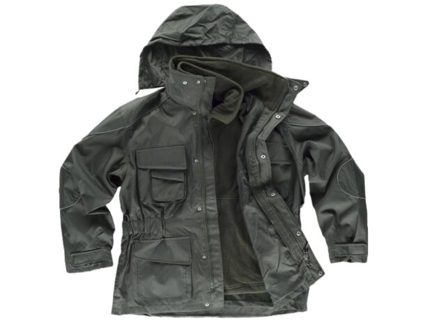 Parka sport verde