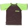 Camiseta future marron verde lima