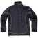 Chaqueta softshell Workshell Sport negra cortavientos impermeable