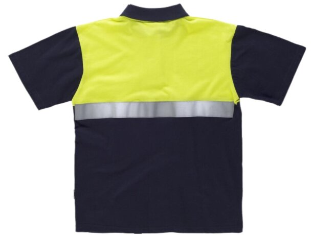 Polo fluor marino amarillo a.v. barato