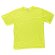 Camiseta fluor de poliéster amarillo a.v.