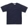 Camiseta Oshawa fluor poliéster 130g cuello canalé visibilidad Marino