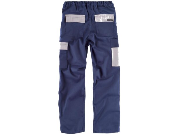 Pantalon future marino gris barata