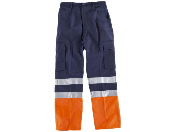 Pantalon fluor marino naranja a.v.