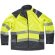 Chaqueta reflectante Workshell de poliéster amarillo fluor