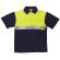 Polo reflectante personalizado de algodón piqué marino fluor