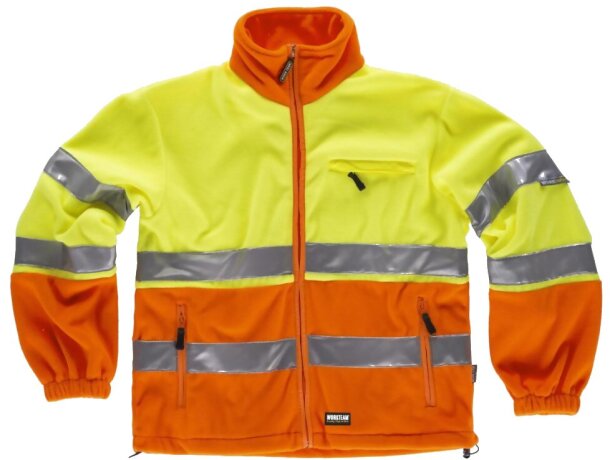 Polar fluor naranja av amarillo av personalizada