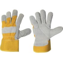 Guantes de seguridad en serraje personalizado Guantes de seguridad en serraje personalizado