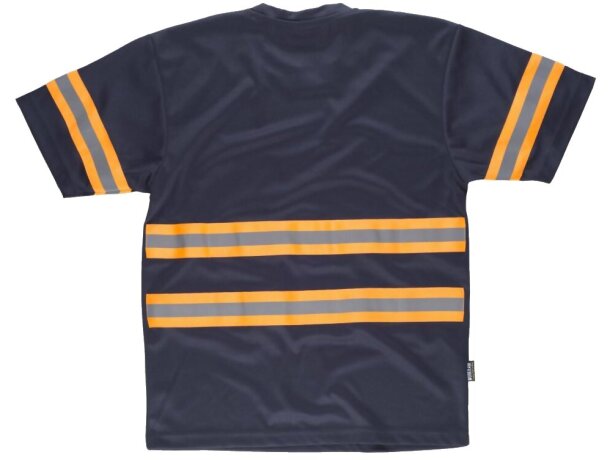 Camiseta fluor marino naranja a.v. personalizado