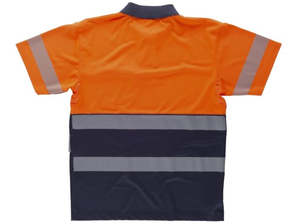 Polo fluor marino naranja a.v.