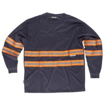 Camiseta fluor marino naranja a.v.