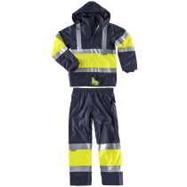 Impermeable fluor marino amarillo a.v. personalizado