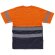 Camiseta fluor marino naranja a.v. personalizada