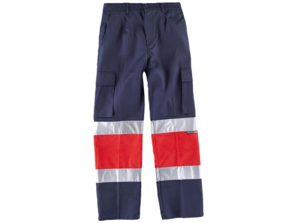Pantalon fluor marino rojo a.v. personalizada