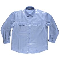 Camisa laboral de manga larga de algodón personalizado Camisa laboral de manga larga de algodón personalizado