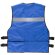Chaleco de seguridad con multolsillos azulina personalizada