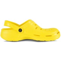 Zueco ultraligero y cómodo amarillo