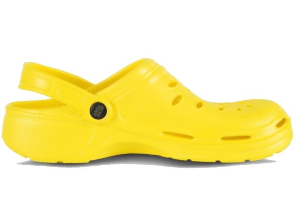 Zueco ultraligero y cómodo amarillo Zueco ultraligero y cómodo amarillo