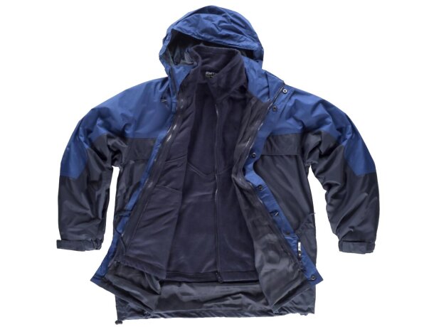 Parka sport marino azulina