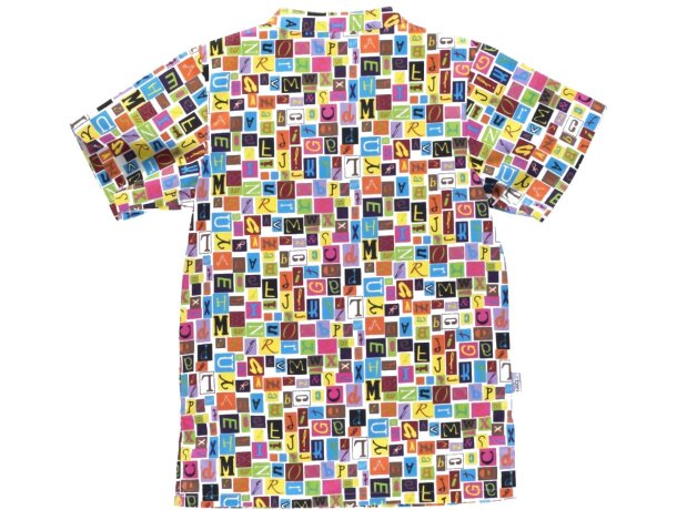 Casaca servicios estampado barata