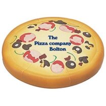 Muñecos antiestrés con forma de pizza perfectos para aliviar el estrés