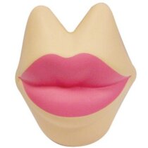Antiestrés con forma de labios personalizado