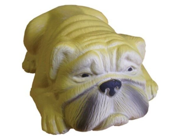 Antiestrés con forma de perro bulldog personalizado